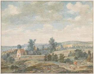 Ansicht von Middachten und Dieren